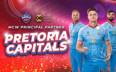 Pretoria Capitals announce Mega Casino World as Principal Partner for Season Two of SA20
