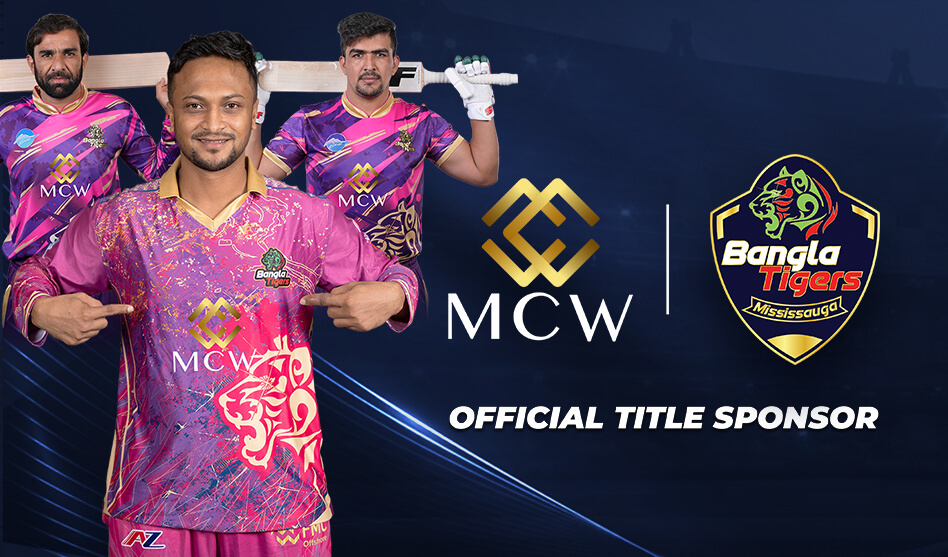 MCW Thunders Into the Cricket Scene with the Mississauga Partnership of the Bangla Tigers