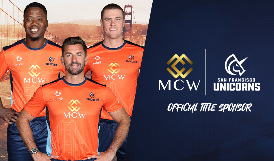 MCW and San Francisco Unicorns: Gold Meets Orange, Deal is Sealed