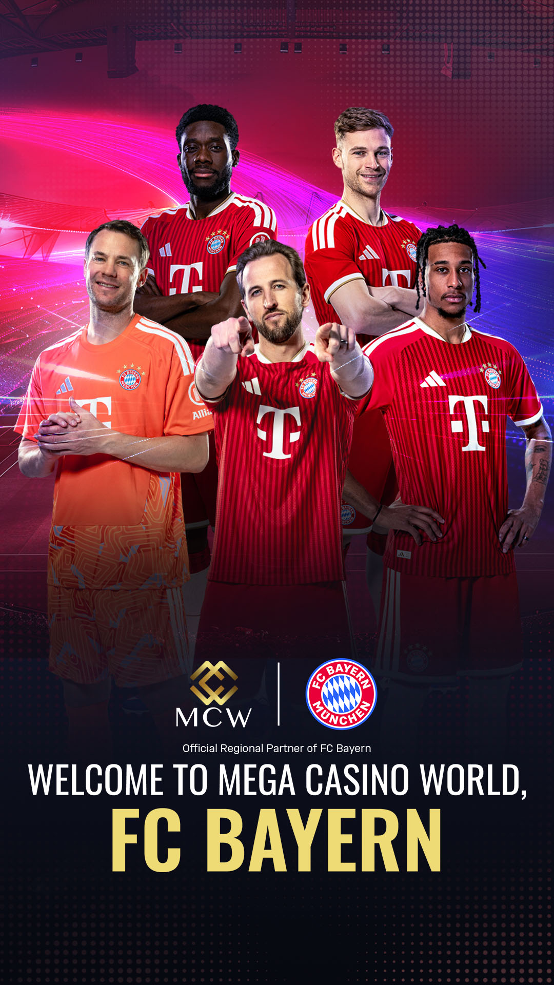 FC Bayern Signs a Three-Year Deal with Asia’s iGaming brand, Mega Casino World FC Bayern Signs a Three-Year Deal with Asia’s iGaming brand, Mega Casino World